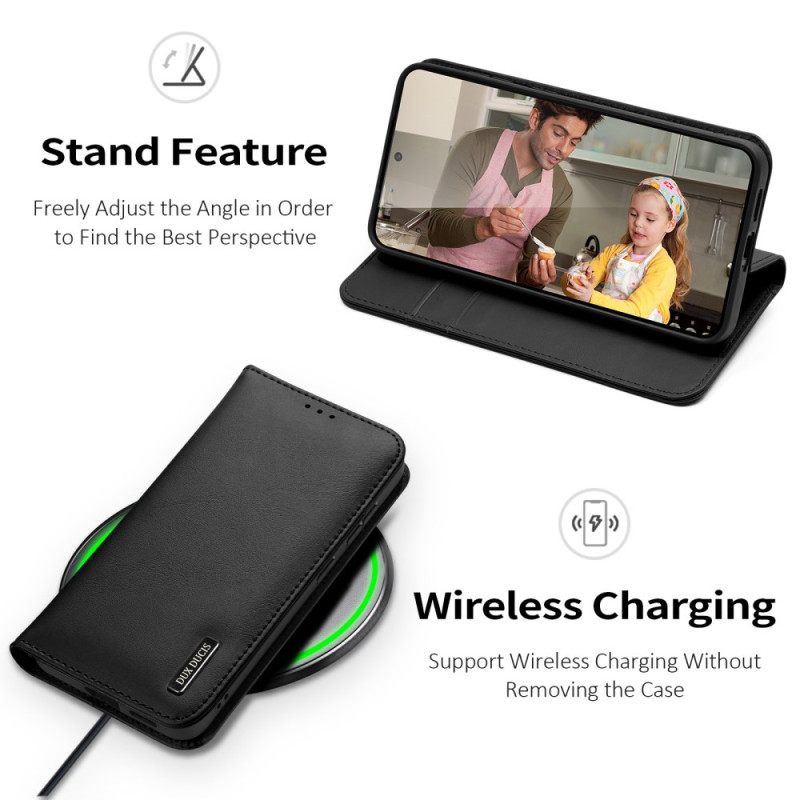 Δερματινη Θηκη Samsung Galaxy S26 Σειρά Hivo Dux Ducis Σιλικόνης