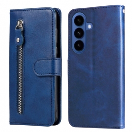 Δερματινη Θηκη Samsung Galaxy S26 Τσέπη Με Φερμουάρ