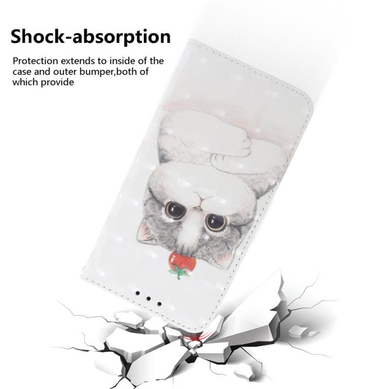 Δερματινη Θηκη Samsung Galaxy S26 Χαριτωμένη Γάτα