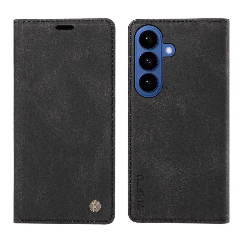 Δερματινη Θηκη Samsung Galaxy S26 Yikatu Σουέτ Εφέ