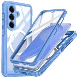 Hülle Samsung Galaxy S26 Magnetisch Mit Schutzfolie Aus Gehärtetem Glas