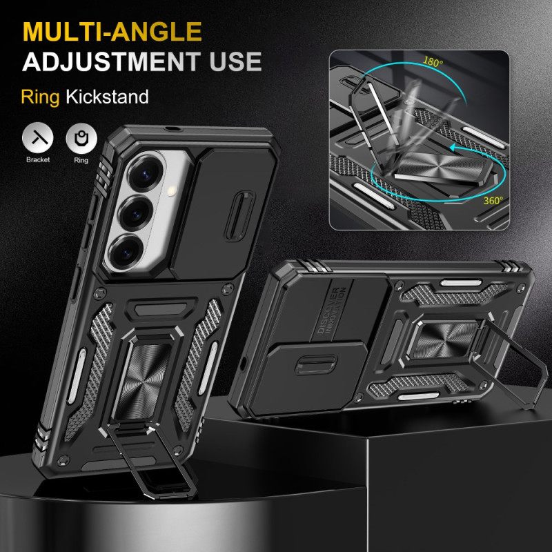 Κάλυμμα Samsung Galaxy S26 Βάση Στήριξης Και Συρόμενο Κάλυμμα Κάμερας