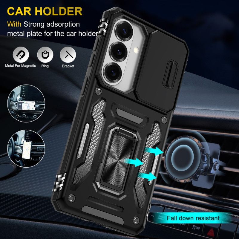 Κάλυμμα Samsung Galaxy S26 Βάση Στήριξης Και Συρόμενο Κάλυμμα Κάμερας