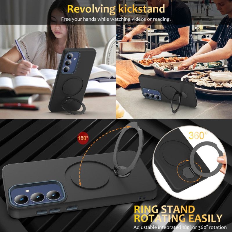 Κάλυμμα Samsung Galaxy S26 Μαγνητική Με Περιστρεφόμενη Βάση Δακτυλίου