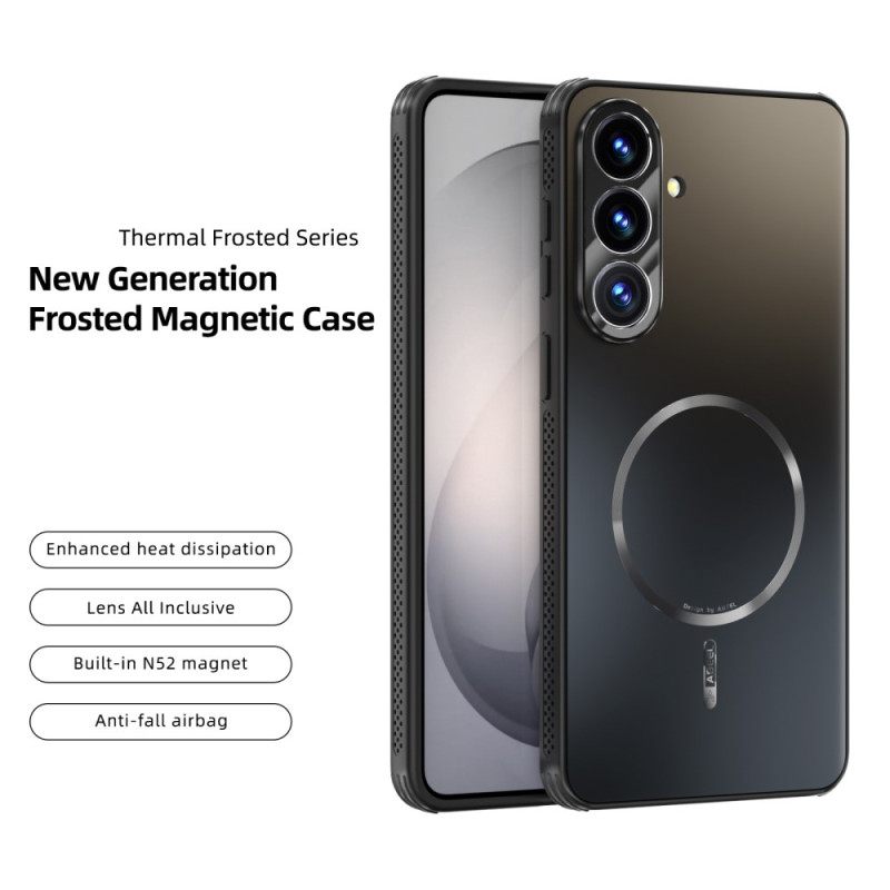 Κάλυμμα Samsung Galaxy S26 Μαγνητική Με Προστατευτικό Φακού Abeel Σιλικόνης