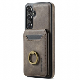 Κάλυμμα Samsung Galaxy S26 Μαγνητική Θήκη Καρτών Magking Και Δαχτυλίδι