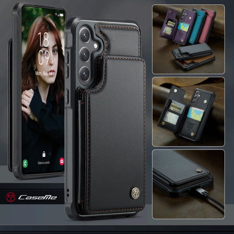 Κάλυμμα Samsung Galaxy S26 Θήκες Κινητών Κλείδωμα Rfid Και 5 Υποδοχές Καρτών Caseme