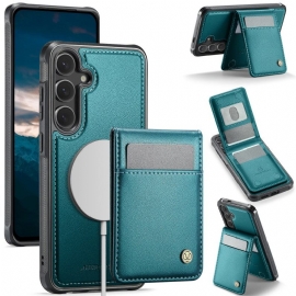 Κάλυμμα Samsung Galaxy S26 Θήκη Καρτών Jeehood Rfid Σιλικόνης