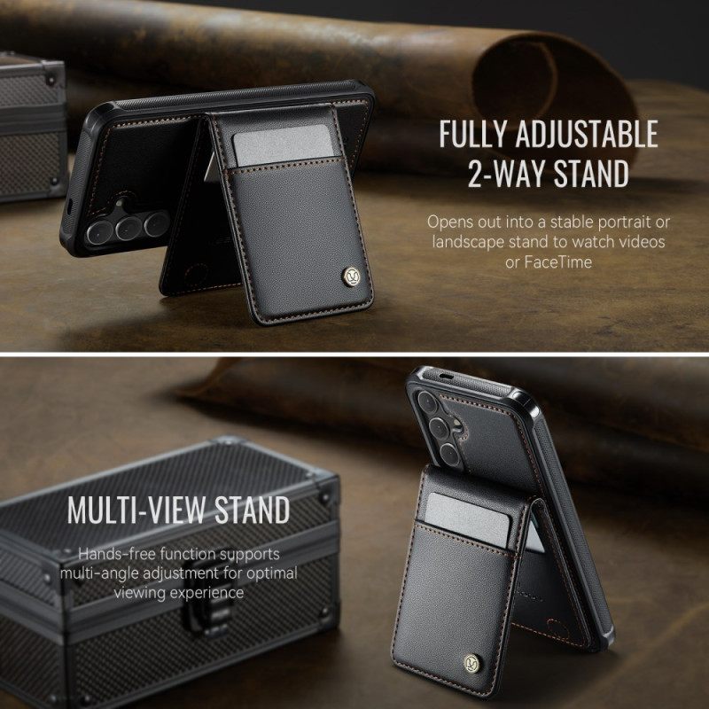 Κάλυμμα Samsung Galaxy S26 Θήκη Καρτών Jeehood Rfid Σιλικόνης