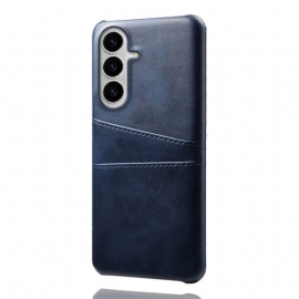 Κάλυμμα Samsung Galaxy S26 Θήκη Καρτών Με Εφέ Δέρματος Σιλικόνης