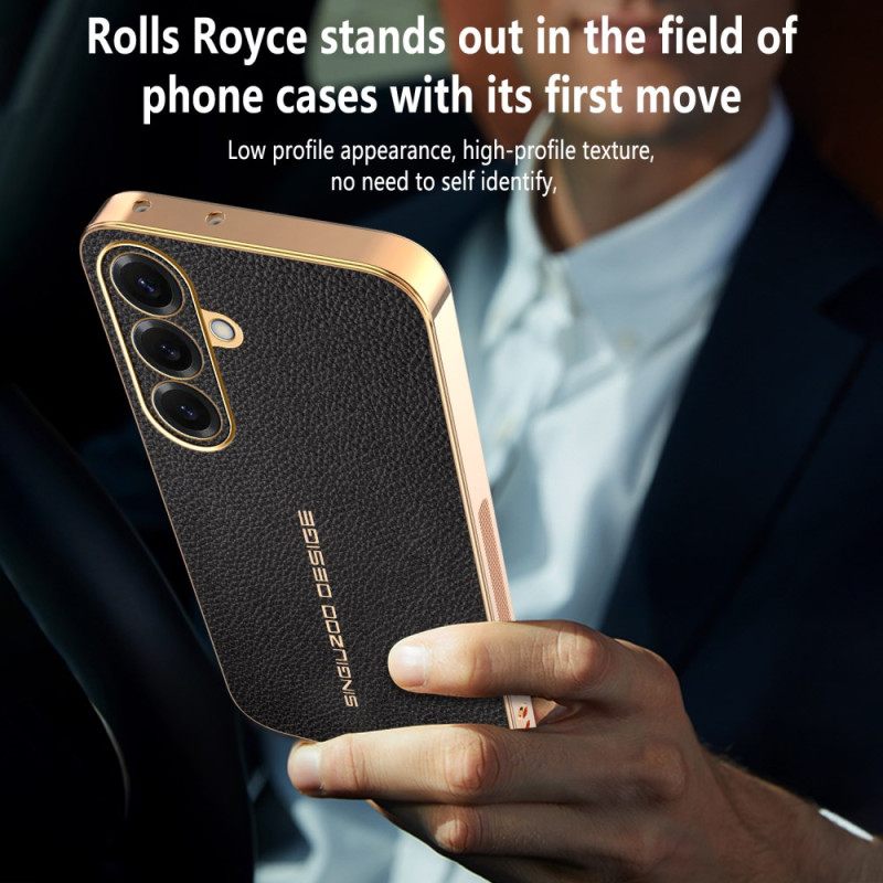 Κάλυμμα Samsung Galaxy S26 Υφή Λίτσι