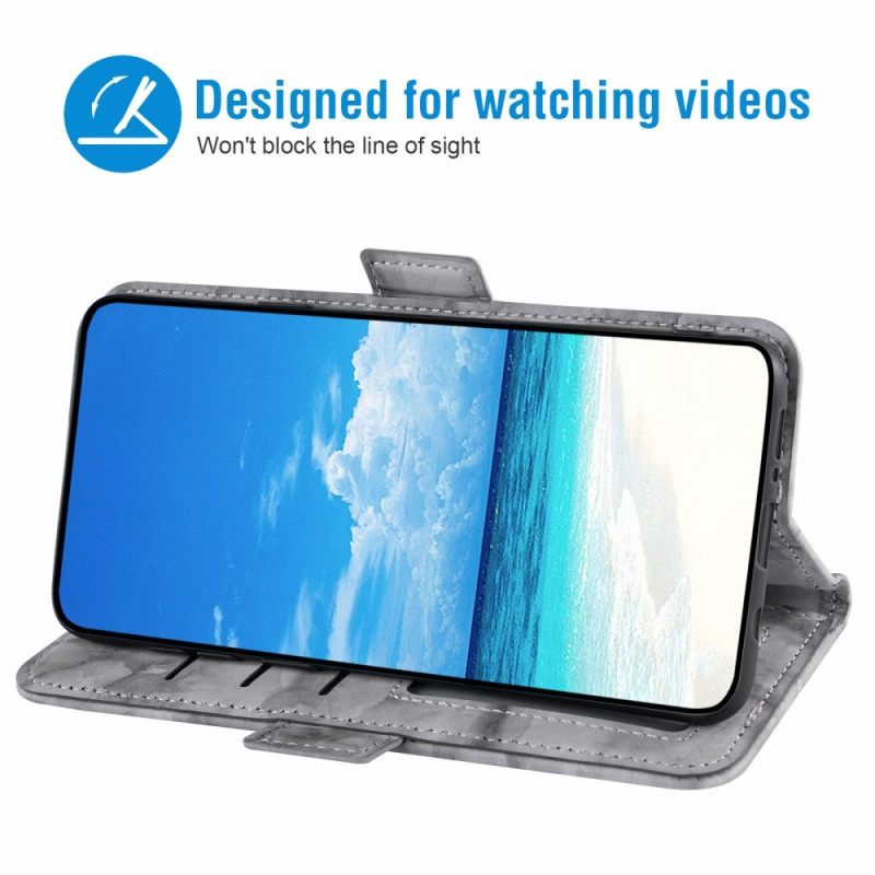 Μάρμαρο Μοτίβο Και Διπλό Κούμπωμα