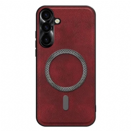 Samsung Galaxy S26 Πλαίσιο Φακού Με Δερμάτινο Εφέ