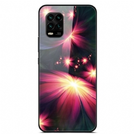 θηκη κινητου Xiaomi Mi 10 Lite Fancy Flowers Tempered Glass