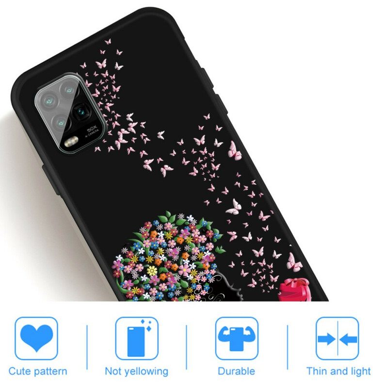 θηκη κινητου Xiaomi Mi 10 Lite Γυναίκα Με Λουλούδια