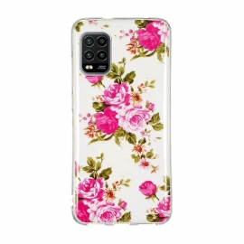 Θήκη Xiaomi Mi 10 Lite Fluorescent Liberty Flowers