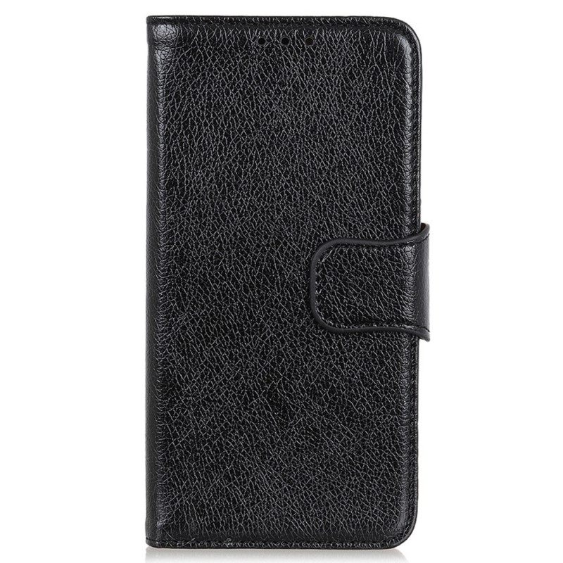 Θήκη Flip iPhone 14 Plus Split Nappa Leather