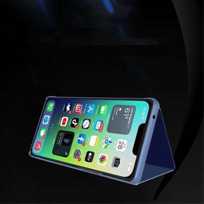 θηκη κινητου iPhone 14 Plus Θήκη Flip Καθρέφτης