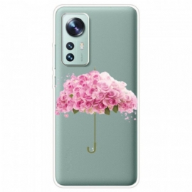 Θήκη Xiaomi 12 / 12X Ομπρέλα Λουλουδιών