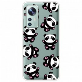 Θήκη Xiaomi 12 / 12X Top Pandas Fun