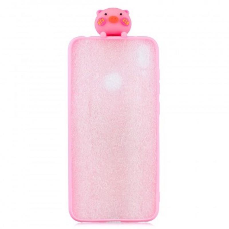 θηκη κινητου Huawei Y7 2019 Funny Pig 3d