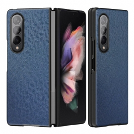 θηκη κινητου Samsung Galaxy Z Fold 3 5G Δέρμα Με Υφή