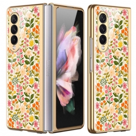 Θήκη Samsung Galaxy Z Fold 3 5G Floral Tempered Glass