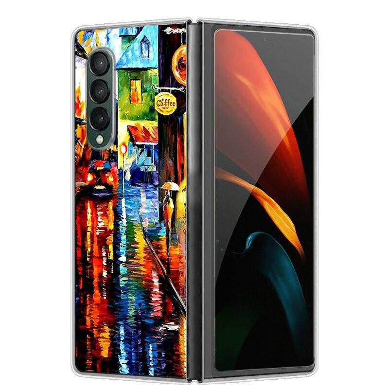 Θήκη Samsung Galaxy Z Fold 3 5G Ζωγραφική Καφενείου