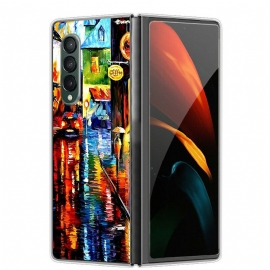 Θήκη Samsung Galaxy Z Fold 3 5G Ζωγραφική Καφενείου