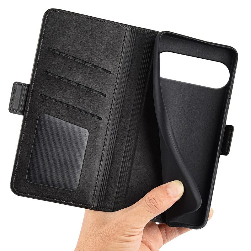 Δερματινη Θηκη Google Pixel 10 / 10 Pro Διπλό Κούμπωμα