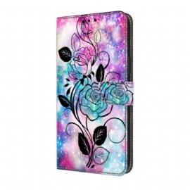 Δερματινη Θηκη Google Pixel 10 / 10 Pro Γραφικό Λουλούδι Σιλικόνης