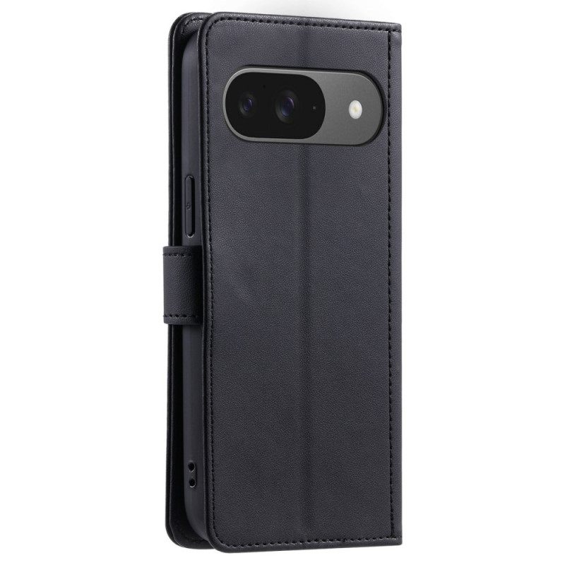 Δερματινη Θηκη Google Pixel 10 / 10 Pro Καπιτονέ Με Λουράκια