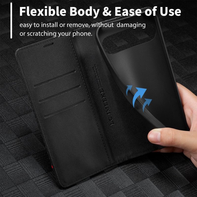 Δερματινη Θηκη Google Pixel 10 / 10 Pro Lc.imeeke Ίνες Άνθρακα Σιλικόνης