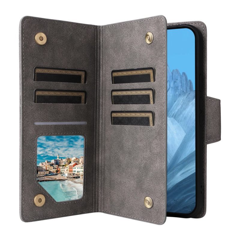 Δερματινη Θηκη Google Pixel 10 / 10 Pro Πορτοφόλι Με Εφέ Σουέτ