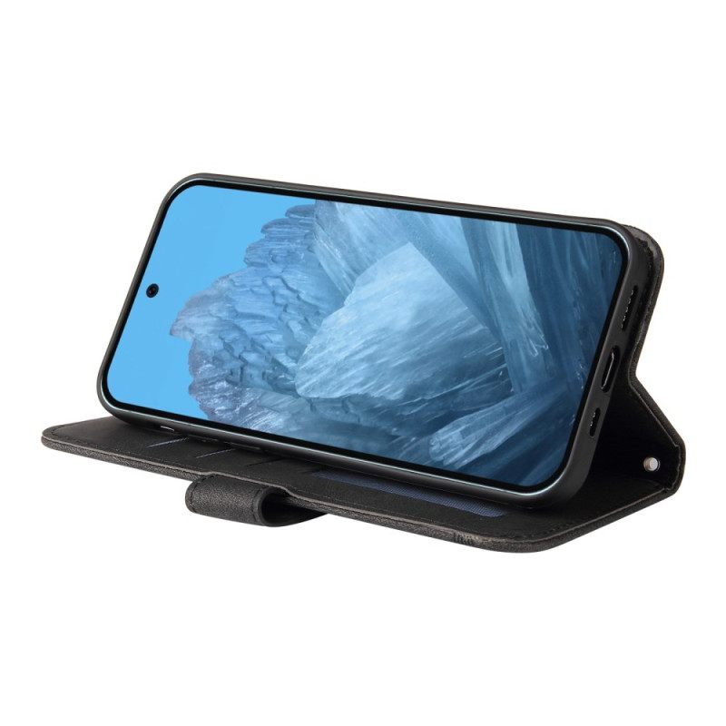 Δερματινη Θηκη Google Pixel 10 / 10 Pro Πριτσίνι Και Λουράκι Σιλικόνης