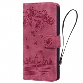 Δερματινη Θηκη Google Pixel 10 / 10 Pro Σκηνή Γάτας