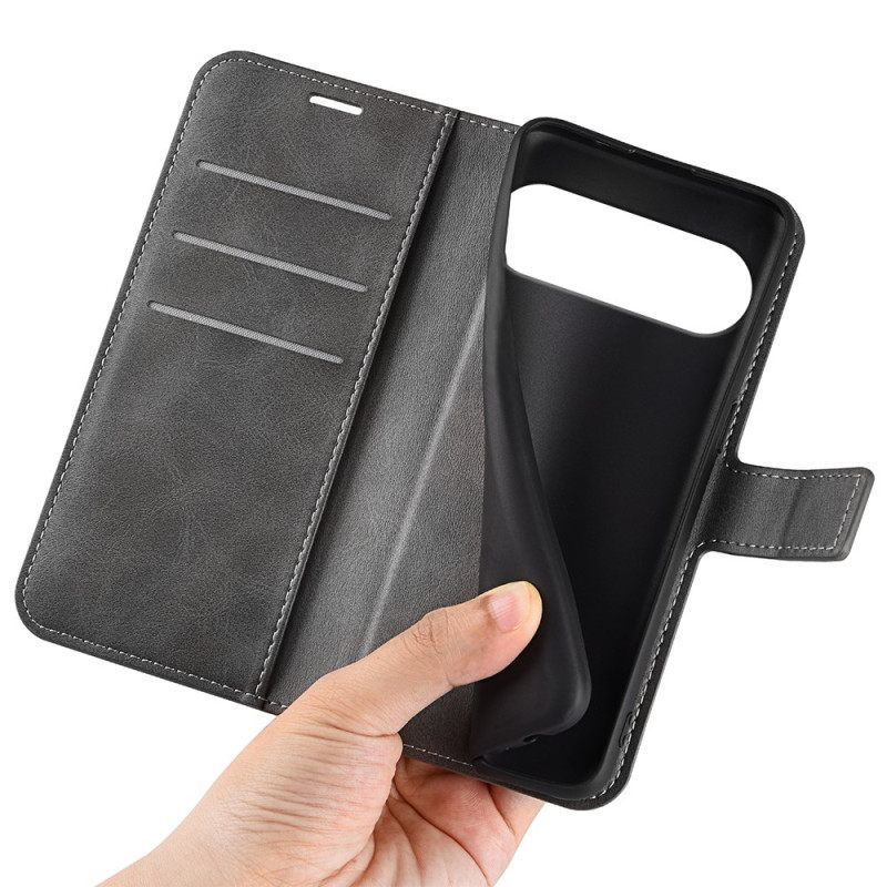 Δερματινη Θηκη Google Pixel 10 / 10 Pro Στυλ Δέρματος Σιλικόνης