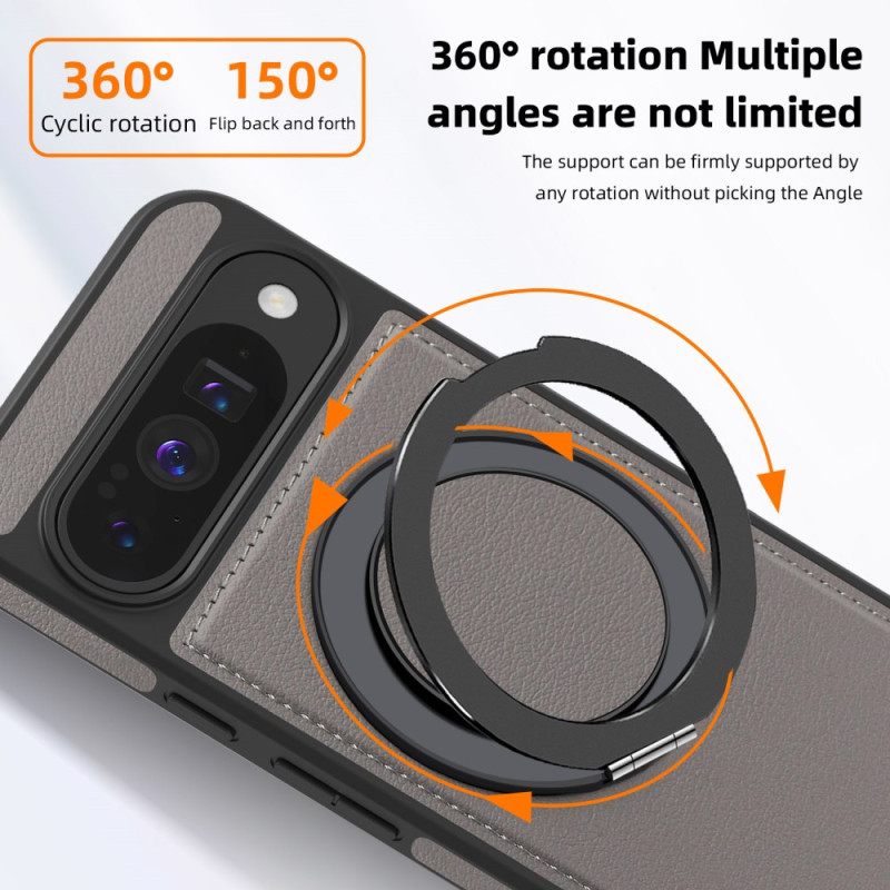 Δερματινη Θηκη Google Pixel 10 / 10 Pro Συμβατή Βάση Δαχτυλιδιών Magsafe Σιλικόνης