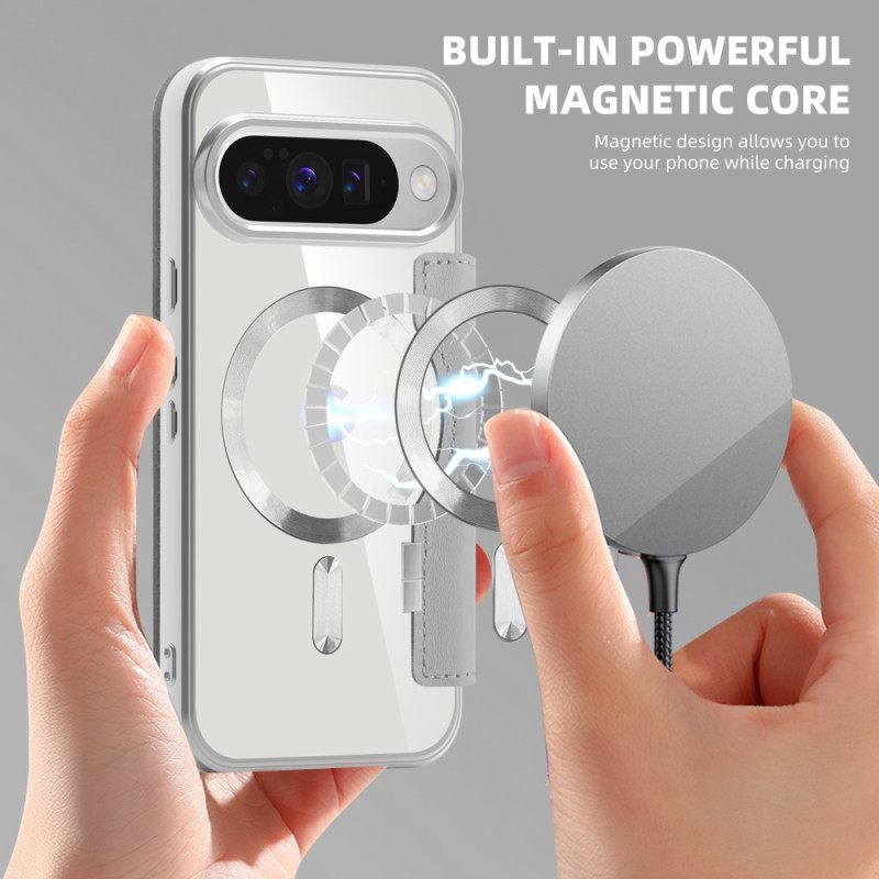 Δερματινη Θηκη Google Pixel 10 / 10 Pro Θήκες Κινητών Συμβατό Με Magsafe Καπιτονέ