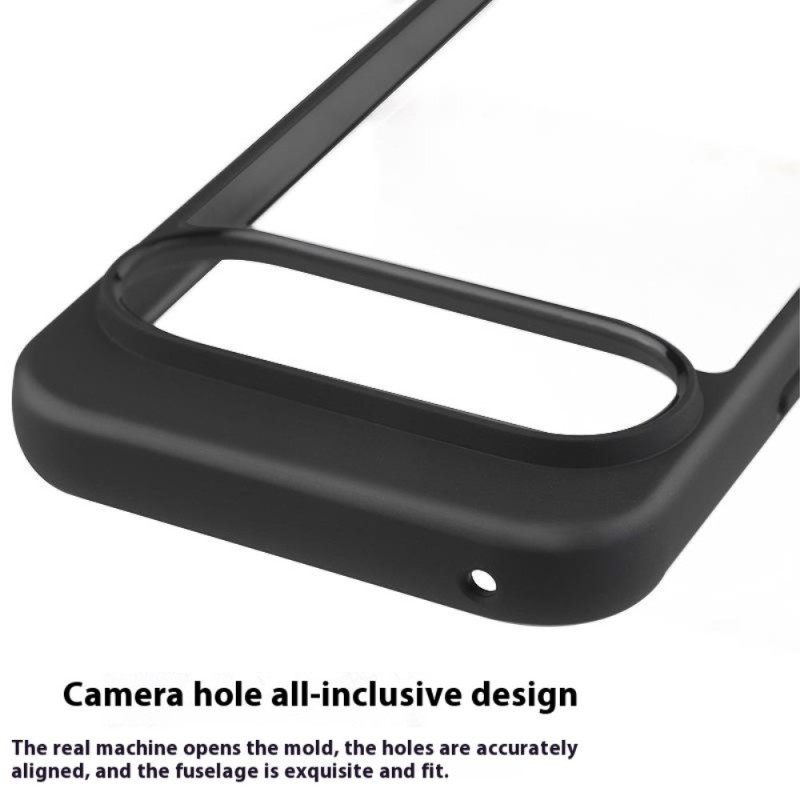 Κάλυμμα Google Pixel 10 / 10 Pro Διαφανής Σχεδιασμός Με Χείλος Σιλικόνης Σιλικόνης