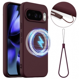 Κάλυμμα Google Pixel 10 / 10 Pro Κορδόνι Σιλικόνης Συμβατό Με Magsafe Σιλικόνης