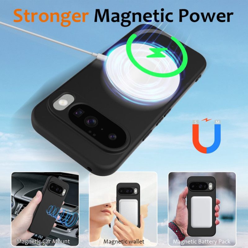 Κάλυμμα Google Pixel 10 / 10 Pro Κορδόνι Σιλικόνης Συμβατό Με Magsafe Σιλικόνης