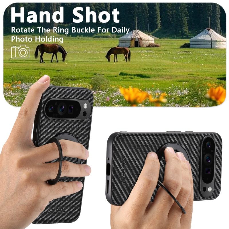 Κάλυμμα Google Pixel 10 / 10 Pro Περιστρεφόμενη Βάση Suteni 360 Μοιρών