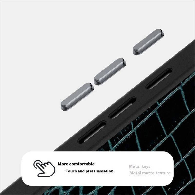 Κάλυμμα Google Pixel 10 / 10 Pro Συμβατή Με Magsafe Κροκόδειλος Abeel Σιλικόνης