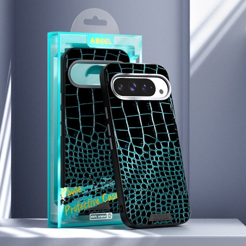 Κάλυμμα Google Pixel 10 / 10 Pro Συμβατή Με Magsafe Κροκόδειλος Abeel Σιλικόνης