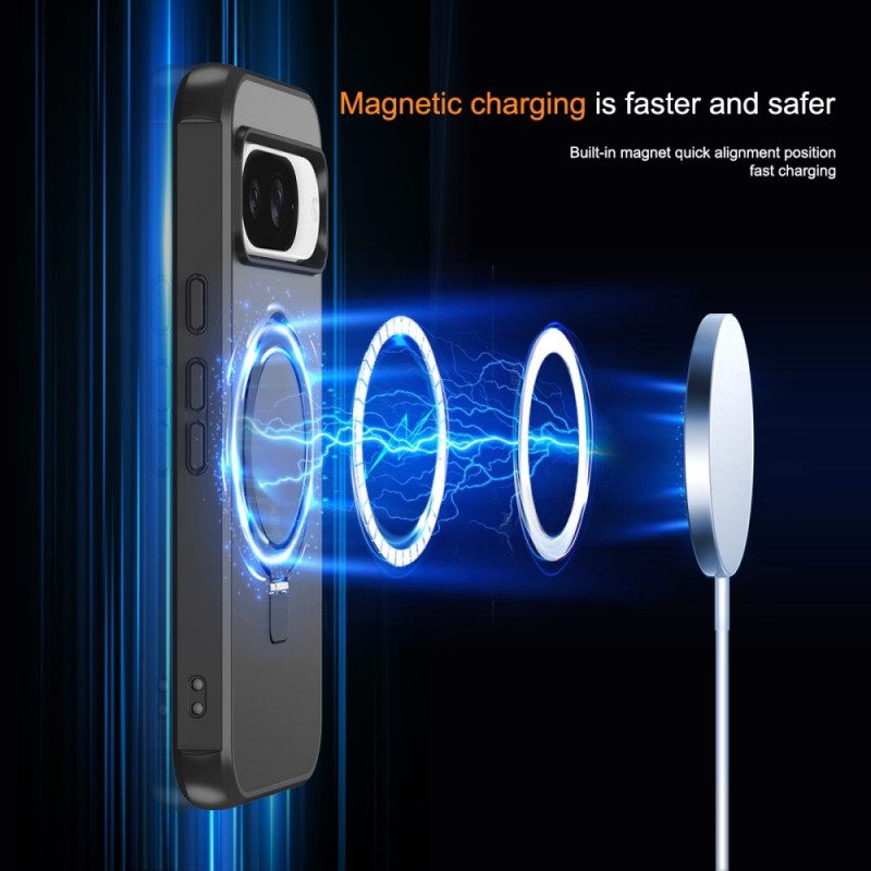 Κάλυμμα Google Pixel 10 / 10 Pro Συμβατό Με Magsafe Με Μαγνητικό Δαχτυλίδι Σιλικόνης