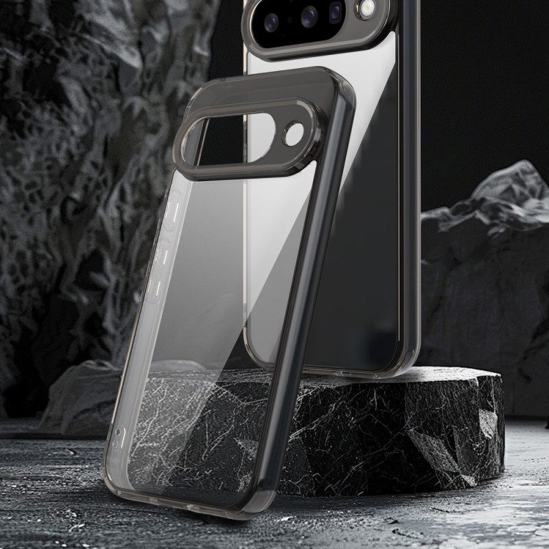 Κάλυμμα Google Pixel 10 / 10 Pro Θήκες Κινητών Διαφανής Με Μεταλλικό Χείλος