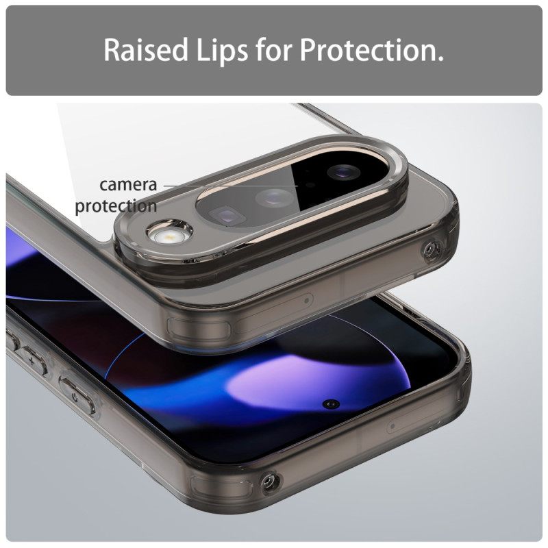 Κάλυμμα Google Pixel 10 / 10 Pro Θήκες Κινητών Διαφανής Με Μεταλλικό Χείλος