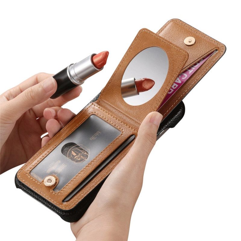 Κάλυμμα Google Pixel 10 / 10 Pro Θήκες Κινητών Θήκη Καρτών Και Καθρέφτης