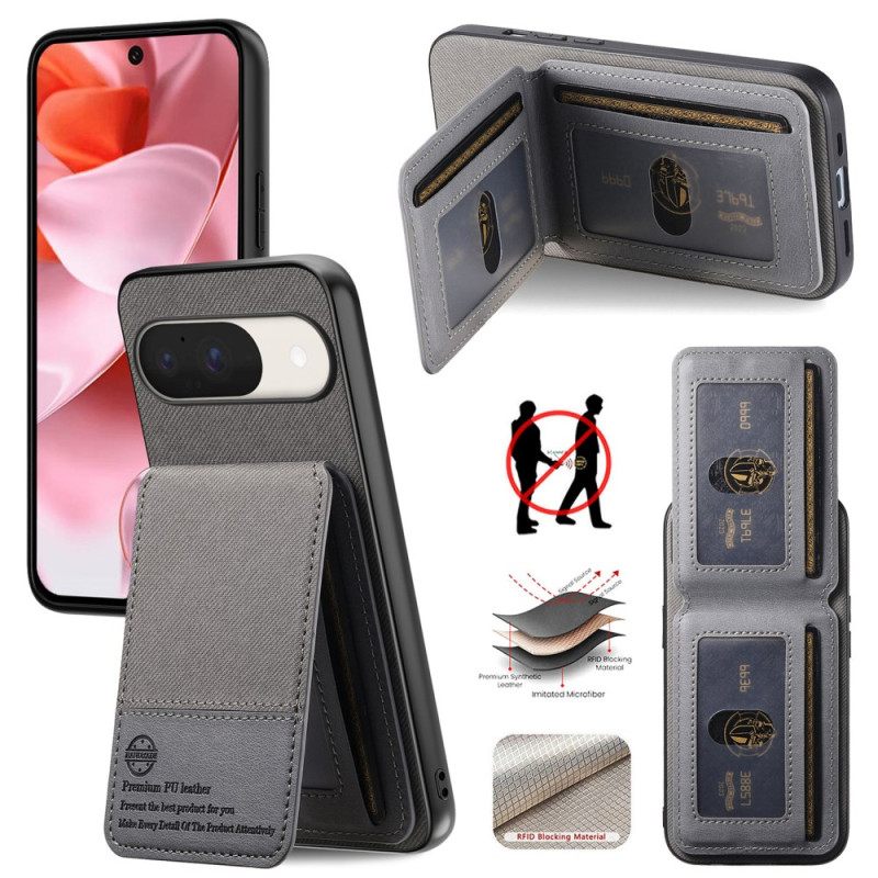 Κάλυμμα Google Pixel 10 / 10 Pro Θήκη Καρτών Και Προστασία Rfid Σιλικόνης